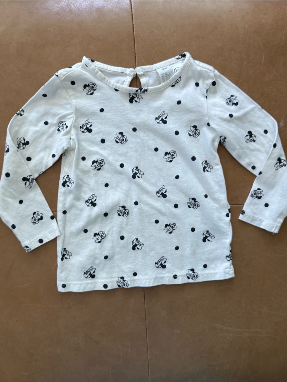 💙$5 FLASH SALE💙 H&M Minnie Mouse Top 18M